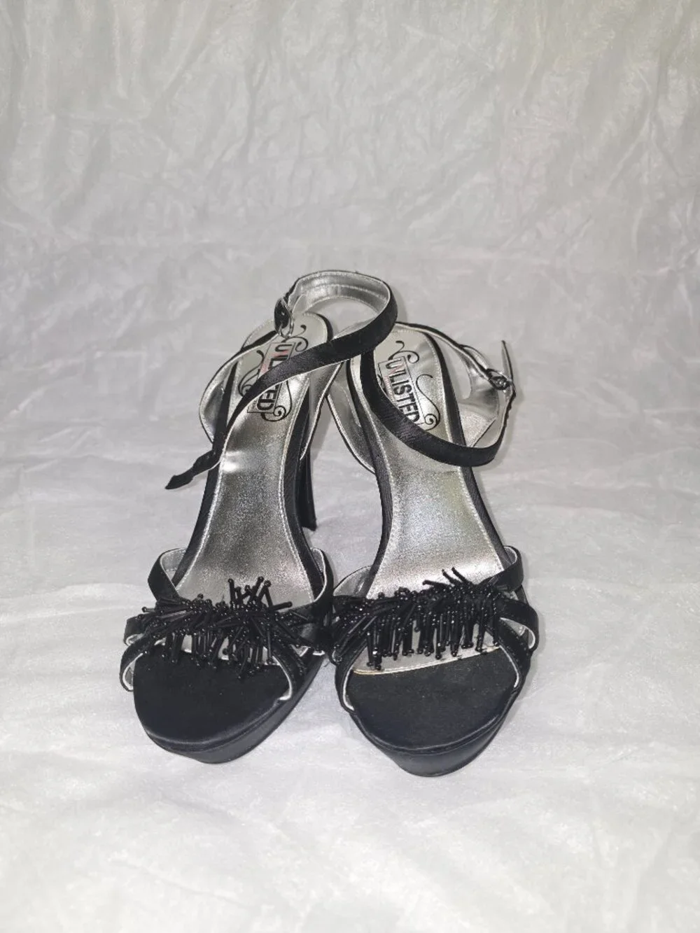 Black Heeled Sandals - Unlisted by Kenneth Cole
